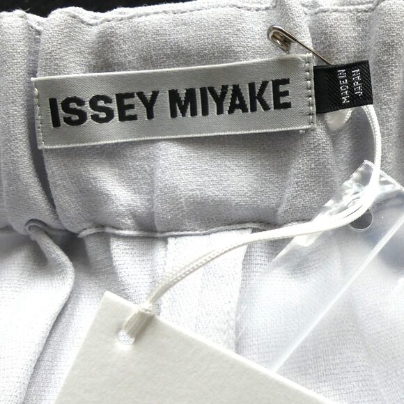 Issey Miyake Maxi Wrap Skirt in Light Gray Size 2 USA Small - Picture 13 of 16